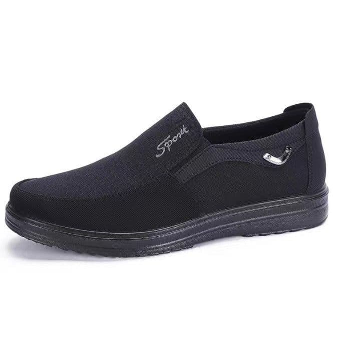 image-Men's Casual Shoes - Brown Flat Heel Size 50