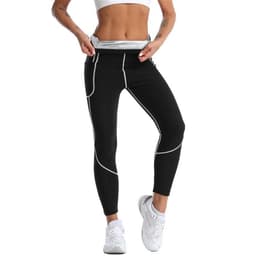 image-Women's Yoga Fitness Sweats - 3XL Silver Spandex