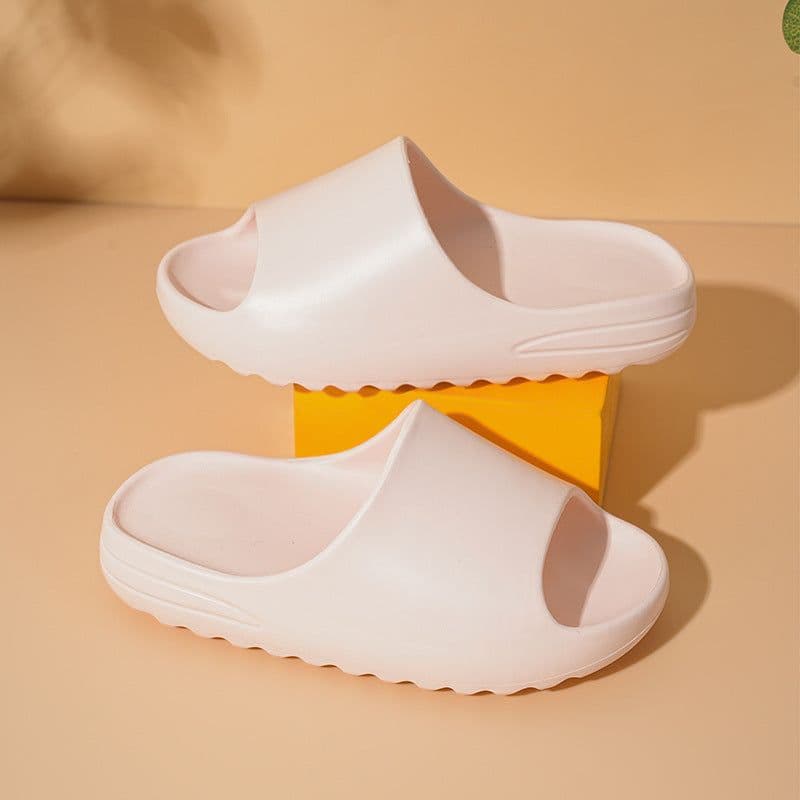 image-Children's Brown Slippers, Casual Indoor Sandals Size 37/38