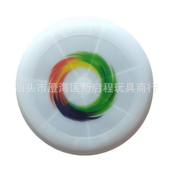 image-Night dazzling LED frisbee - Fiber optic flash outdoor toys