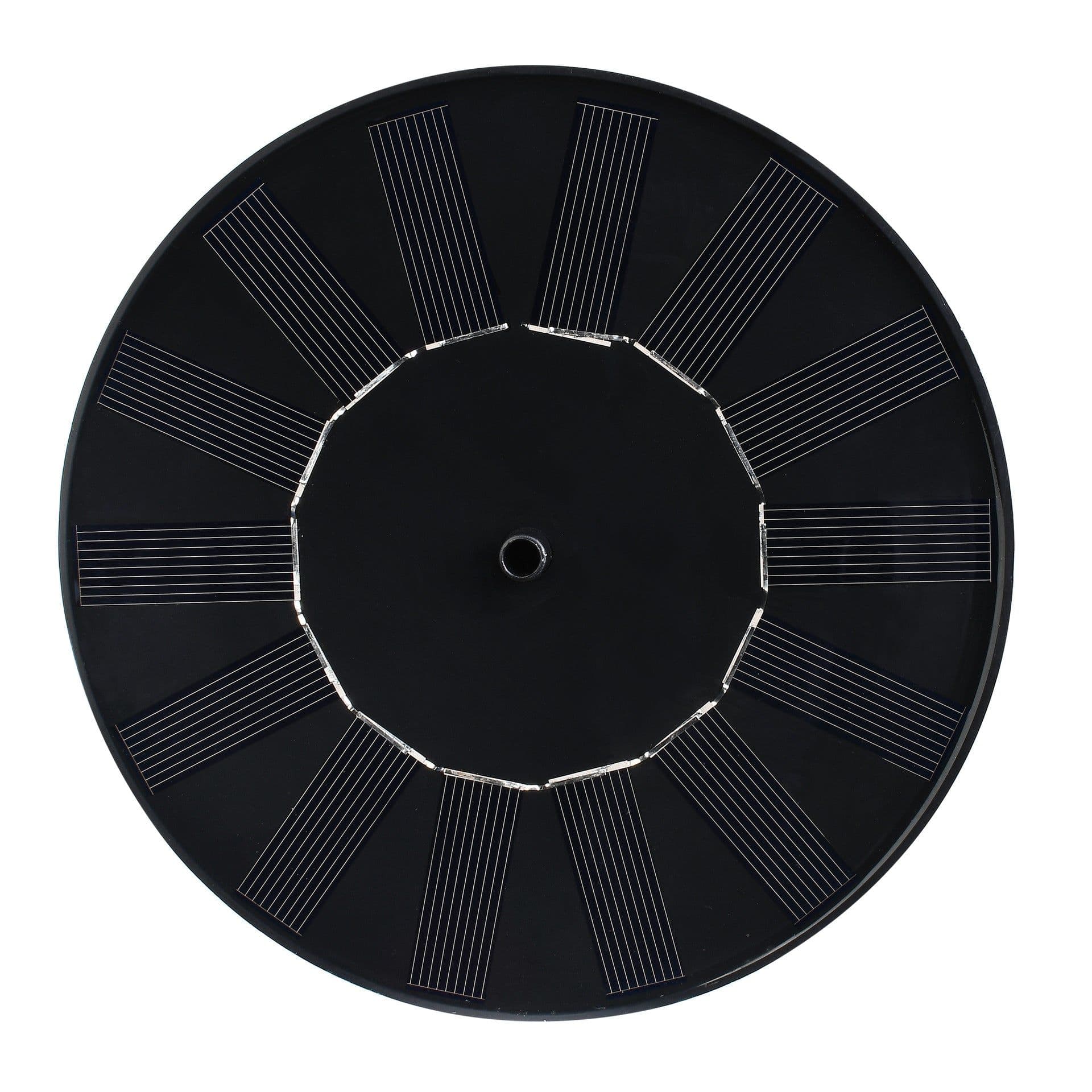 image-3.5W Solar Fountain - RGB Fish Pond Outdoor