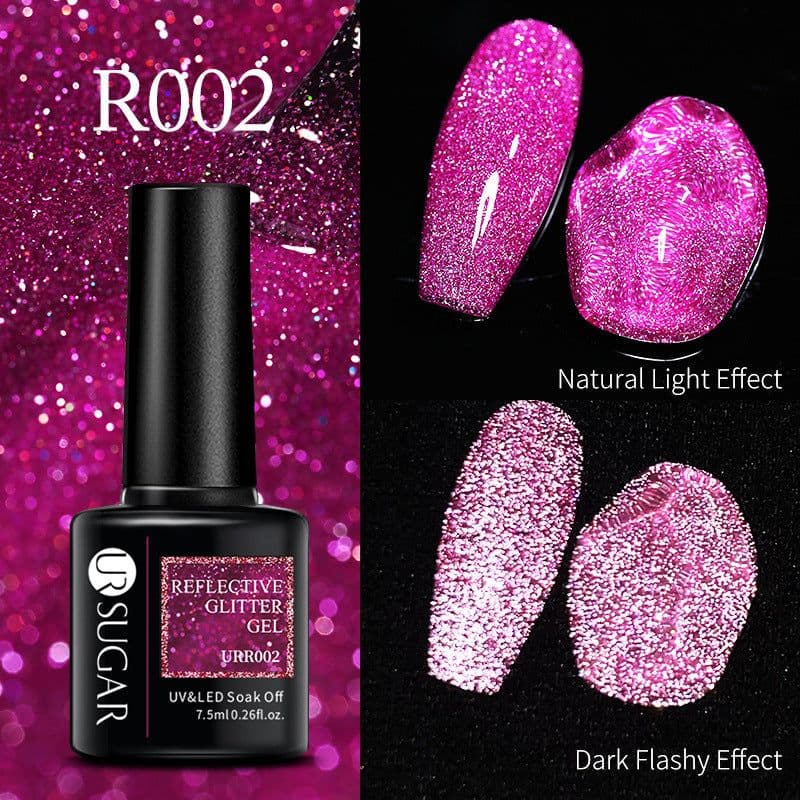 image-Fluorescent Reflective Manicure Gel - UR 2022 Phototherapy Jelly 7.5ml