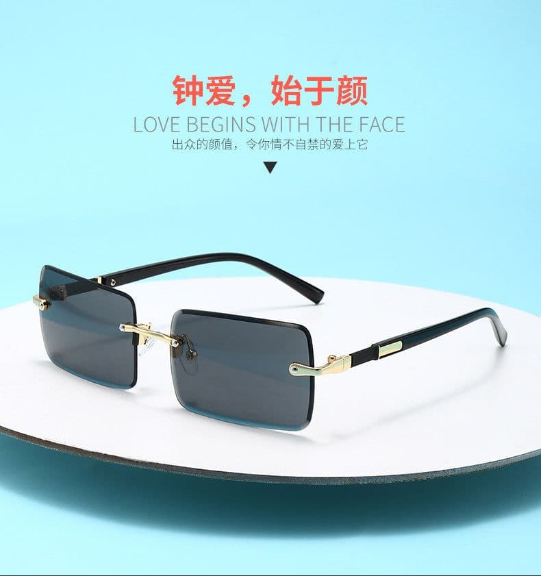 image-BellyKaren Frameless Sunglasses Women Black