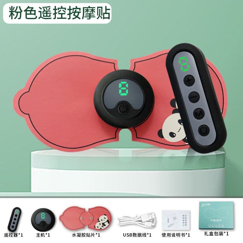 image-Cross-border wholesale new cervical massage patch wireless remote control ems pulse massager cervical instrument neck massage patch