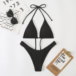 image-Women's Bikini Swimsuit - Lotus L Nylon