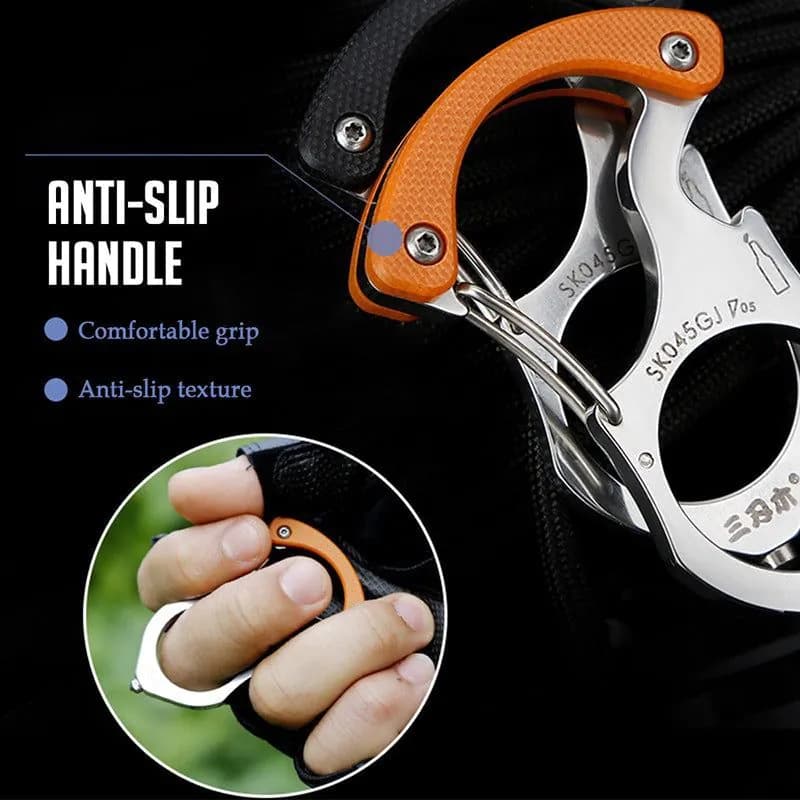image-Sanrenmu SK045 Multi-tool Key Ring - Bottle Opener