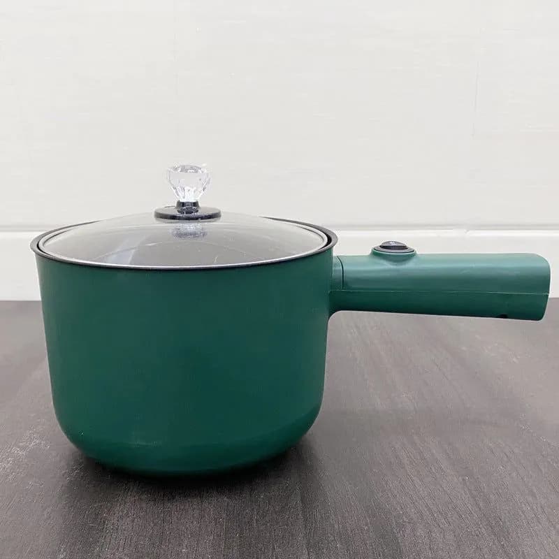 image-Electric Hot Pot - Stainless Steel Double Layer Non-Stick