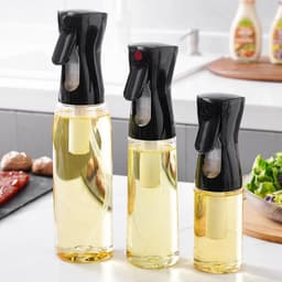 image-Oil Spray Bottle - Glass Air Fryer Mister