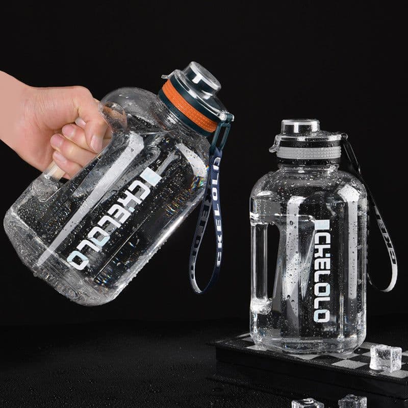 image-Tiannuo 1.2L Sport Bottle - Frosted Purple Fitness Kettle