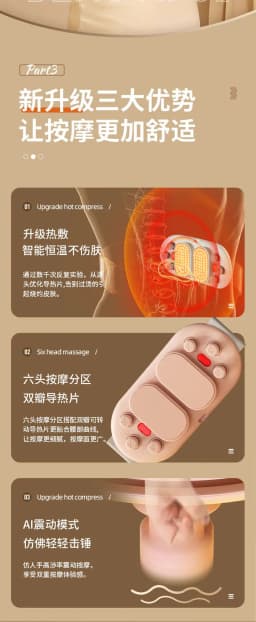 image-Infrared Heating Waist Belt - Red Light Therapy
