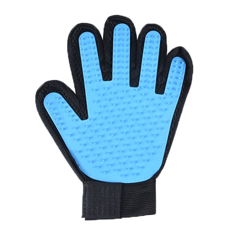 image-Pet Grooming Gloves - Dog Hair Removal Silicone