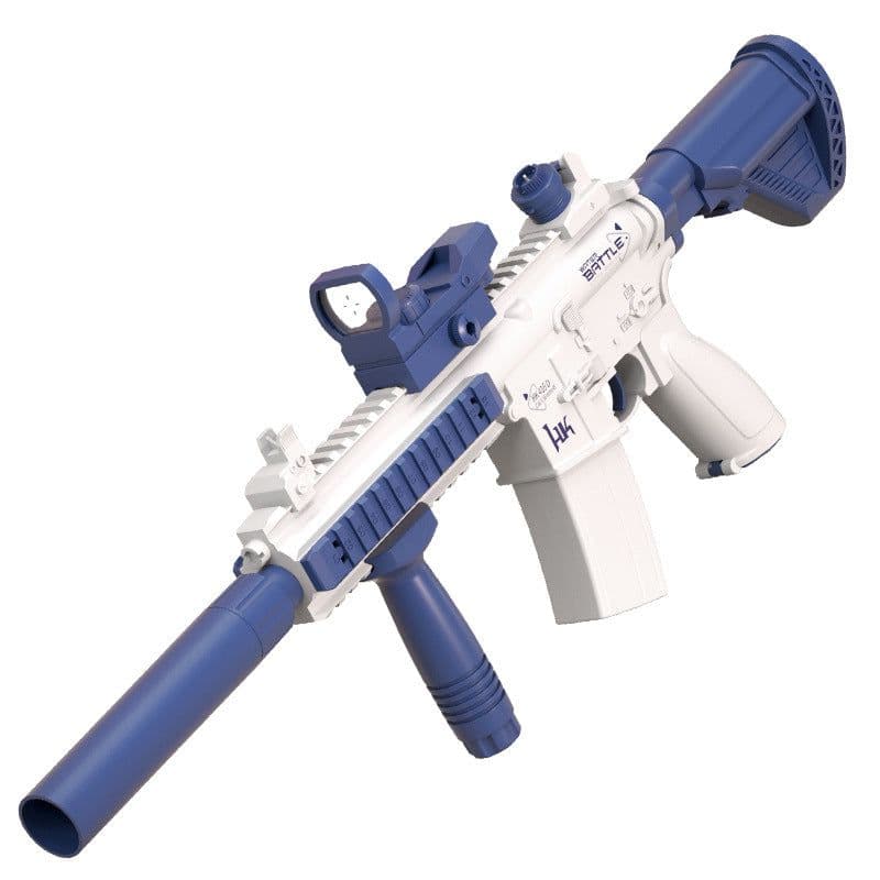 image-Electric Burst Water Gun Pink - Kids Toy, 62cm, Summer Fun