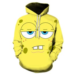 image-2022 Cross-border 3D Fashion Printing Hooded Casual Loose Round Neck Sweater 3D Trendy Casual Sweater
