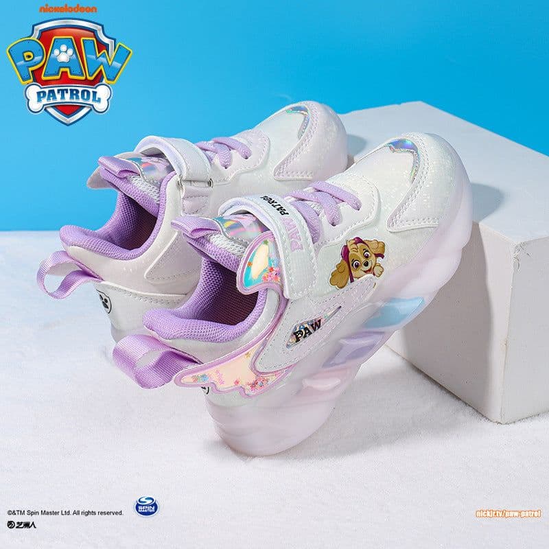 image-Wangwang Sports Shoes - Girls' Velcro Mesh Casual Non-Slip