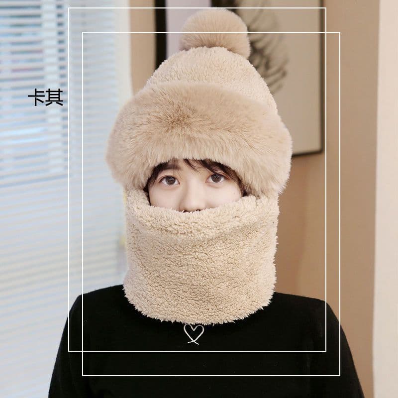 image-Fleece Balaclava Hat - Windproof Winter Warm Adult