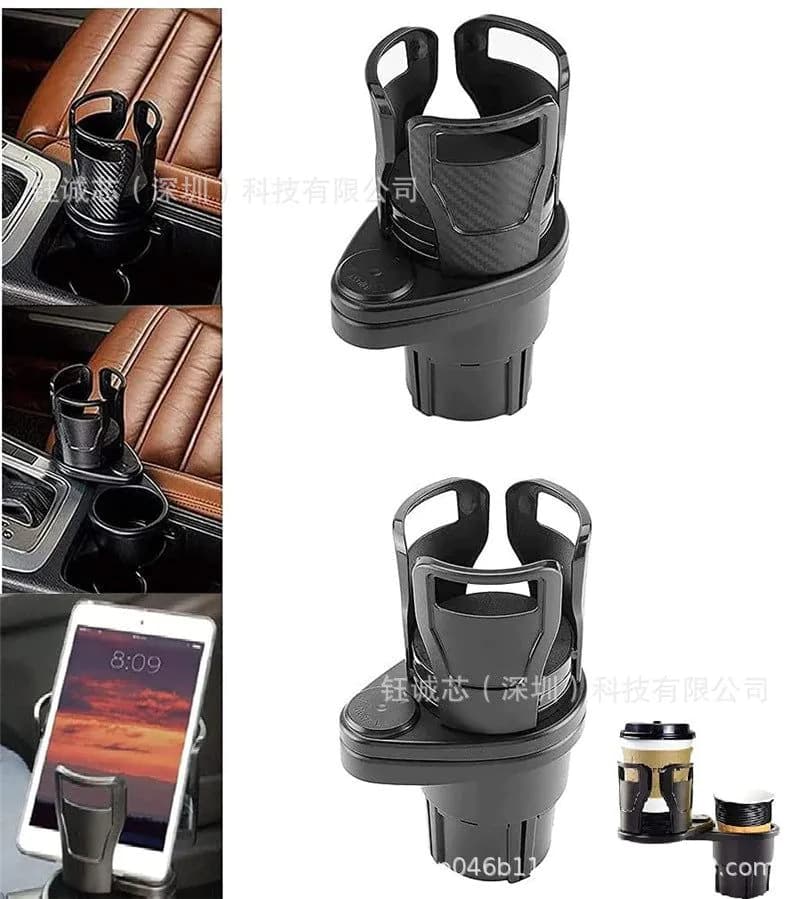 image-All Purpose Car Cup Holder and Organizer ashtray car beverage cup holder