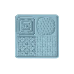 image-Pet Licking Mat - Blue Silica Gel Slow Feed Placemat, Gift (60 characters)