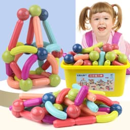 image-Yunying Brothers Magnetic Building Blocks - 100pcs