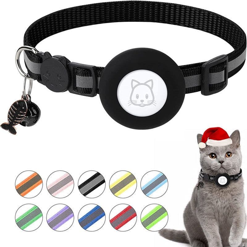 image-Sheng Hongjia Apple Airtag Protective Case Light Green Pet Collar