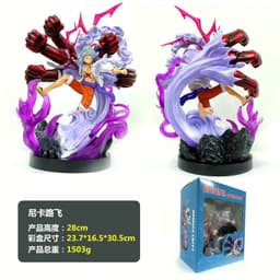 image-Ming Hong One Piece Luffy Ace Sanji Doll Figure Set