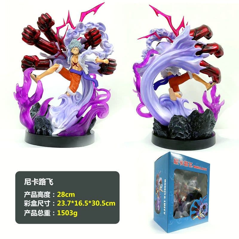 image-Ming Hong One Piece Luffy Ace Sanji Doll Figure Set