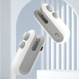 image-Mini Portable Household Sealing Machine - White USB