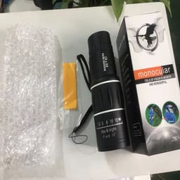 image-DUOMOU 16X52 Monocular Telescope with Phone Clip