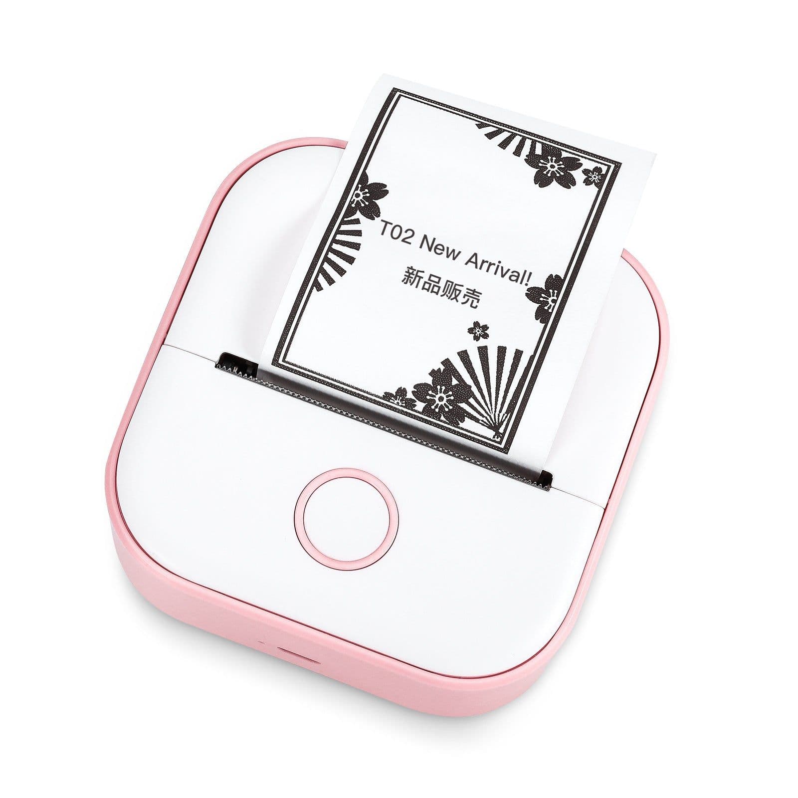 image-PhomemoT02 Thermal Label Printer - Pink