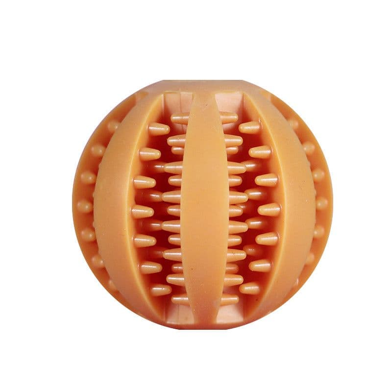 image-Dog Chew Toy Ball - Rubber 11.5cm Glitter