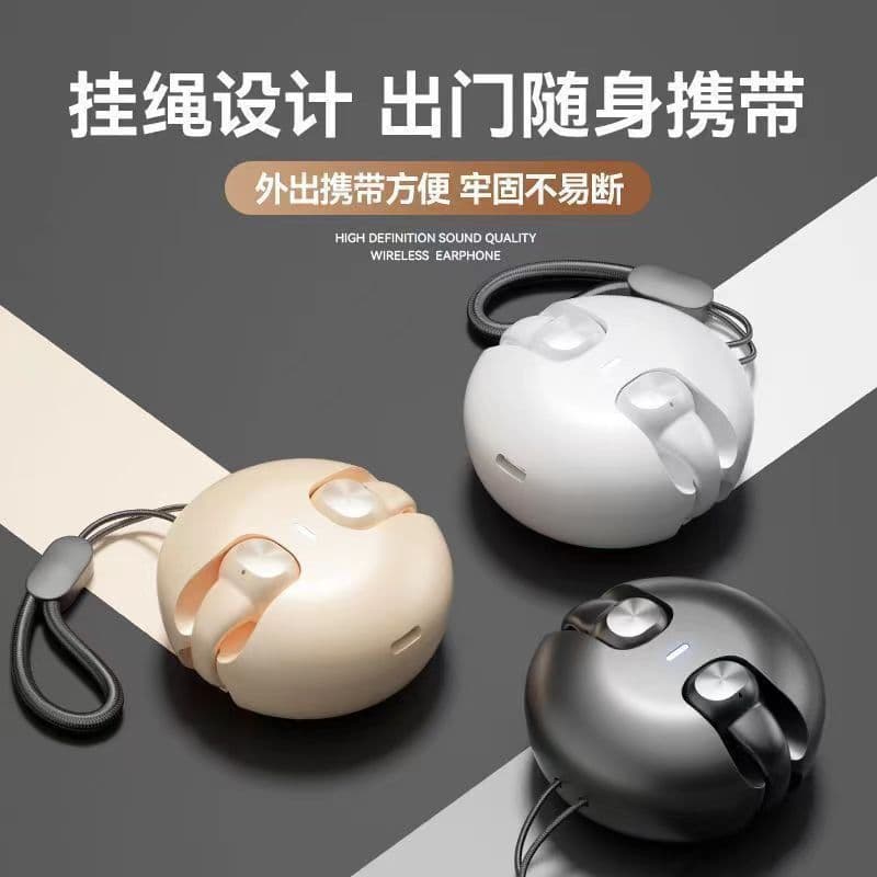 image-Neutral Bone Conduction Headset 2024 White 5.3 Bluetooth IPX6