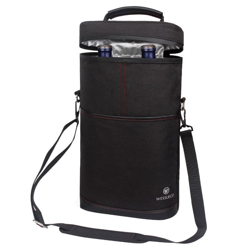 image-WESSLECO Portable Ice Bag - Red Oxford Cloth
