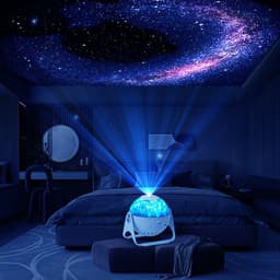 image-Creative Galaxy Projector Lamp - Romantic Starry Sky