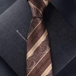image-Necktie business tie silk hand tie men's fashion retro business casual professional dress 8CM boxed