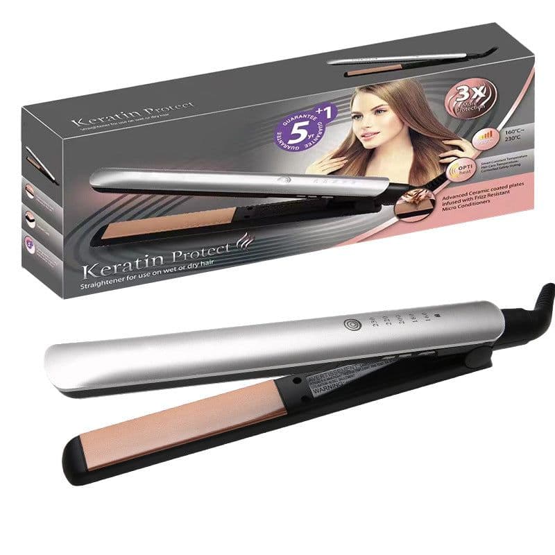 image-Ceramic Hair Straightener - Fast Heat Constant Temp