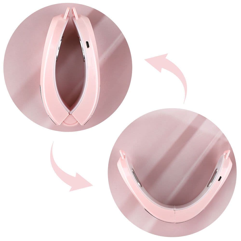 image-EMS Microcurrent Face Lifting Massager - Pink
