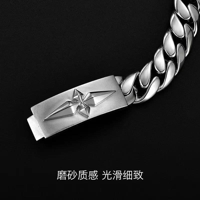 image-Cuban Bracelet for Men - Copper Thick Chain