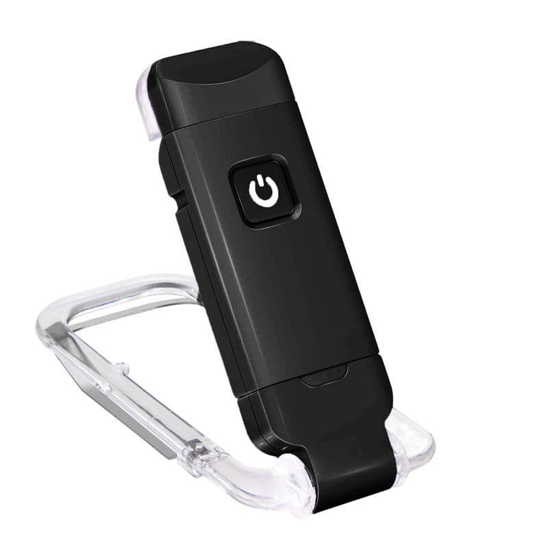 image-USB Clip Book Light - Black 3 Color Temp