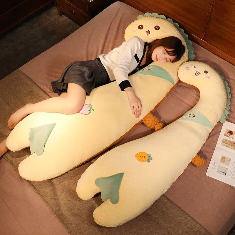 image-Tao Toni Peas Plush Toy - Naughty Carrot Embroidered