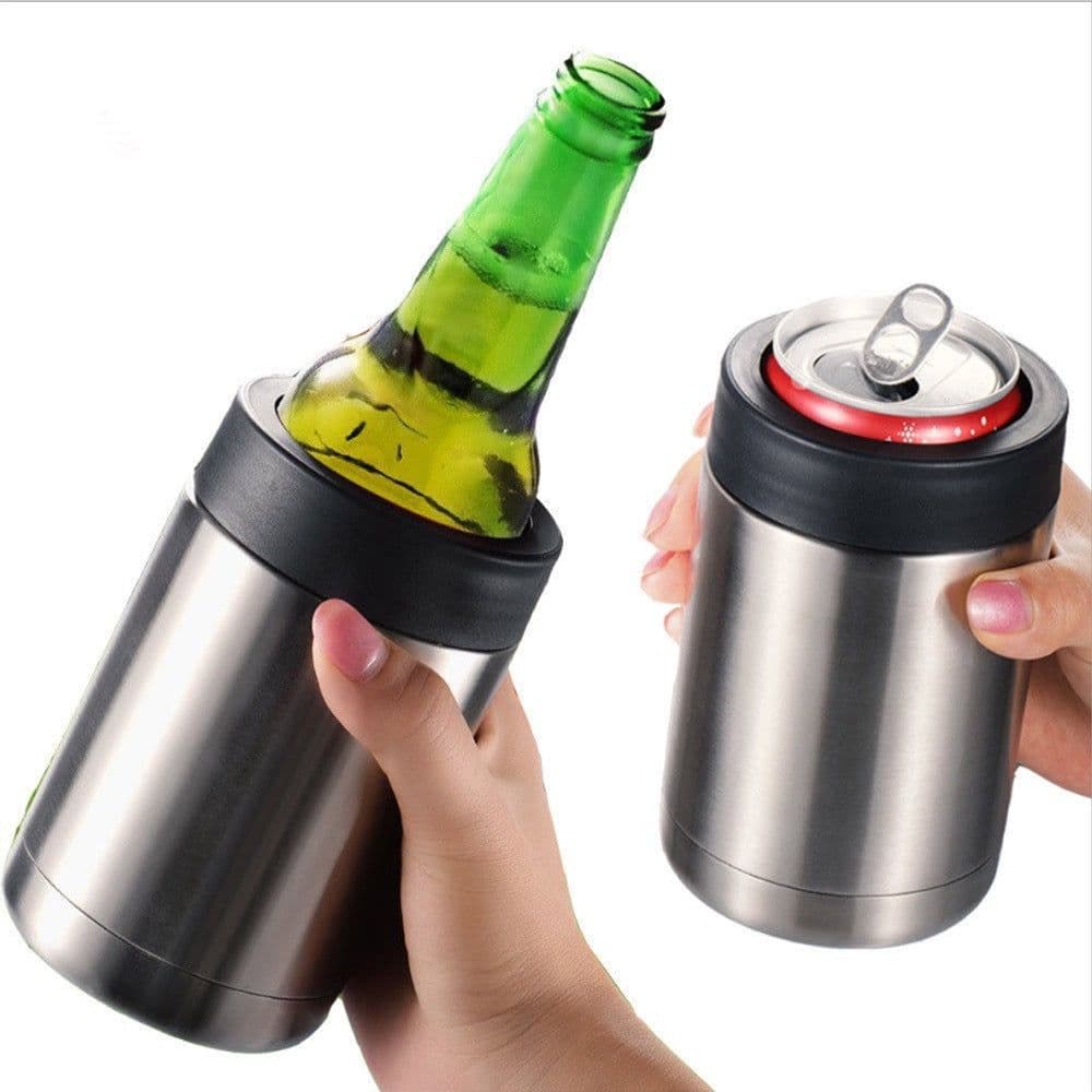 image-12oz Stainless Steel Insulated Cup - White