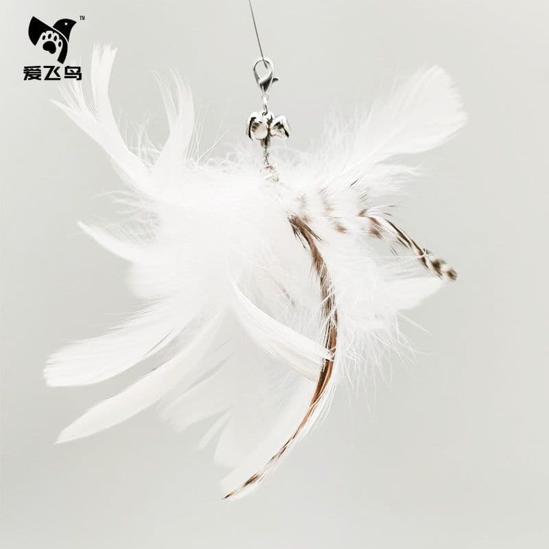 image-Cat Teaser Wand - Feather Interactive Toy