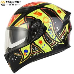 image-Coolqibao Motorcycle Full-Face Helmet Bluetooth XXL Gray