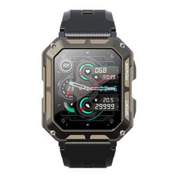 image-C20PRO Bluetooth Smart Watch - Heart Rate Monitor, Sports, Orange