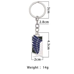 image-Attack on Titan Survey Corps Logo Necklace