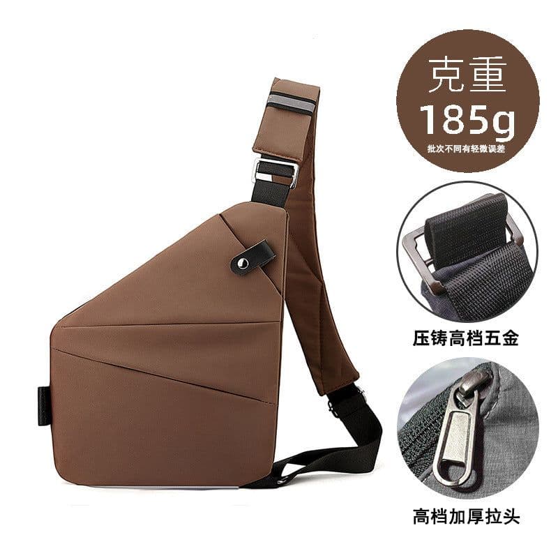image-Tactical Chest Bag - Oxford Cloth Crossbody Shoulder Bag
