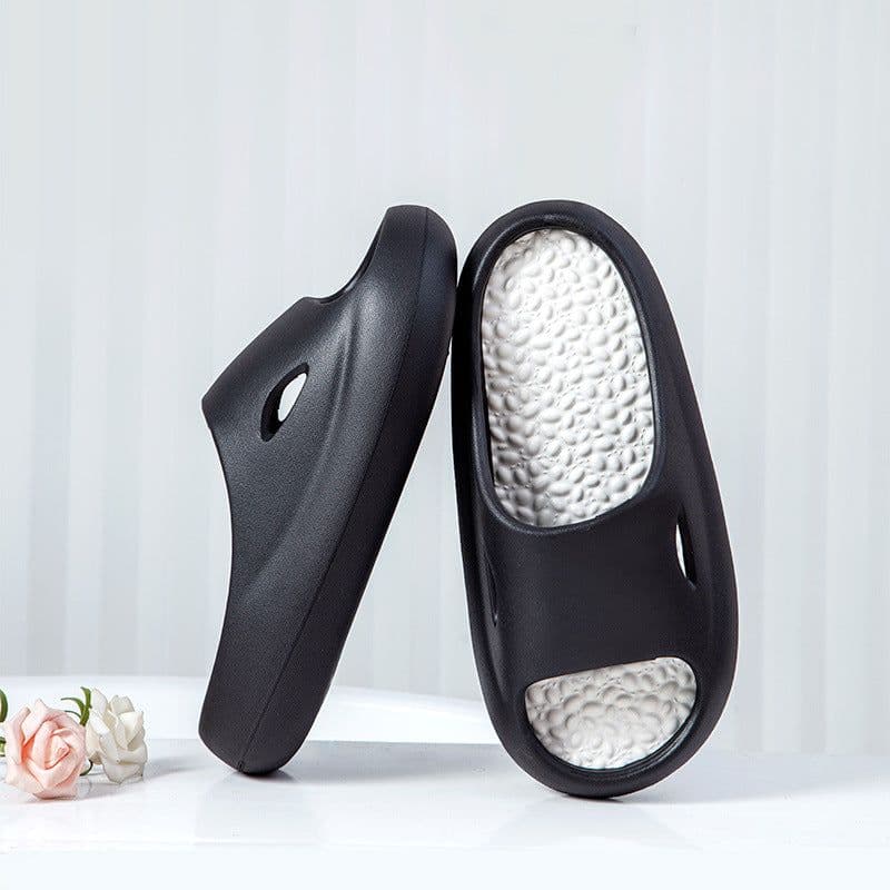 image-EVA Flip Flop Slippers - White 44-45 Massage