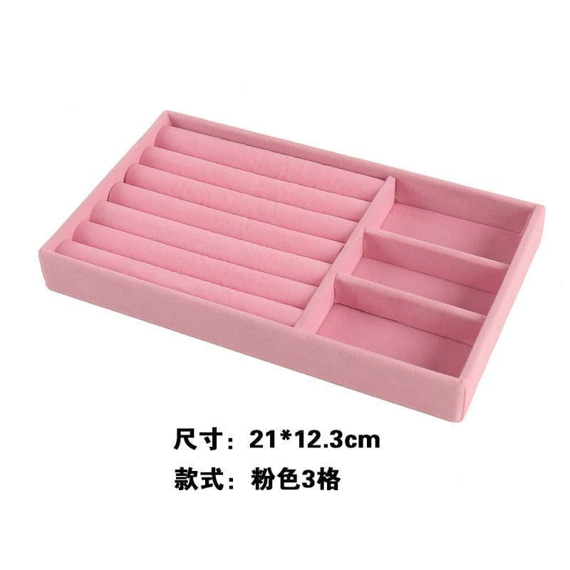 image-Jewelry Storage Tray - Desktop Organizer
