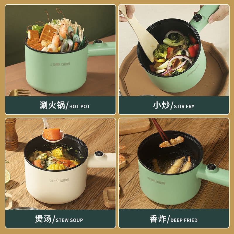 image-Noodle Pot Electric 2-Person Non-Stick Hot Pot