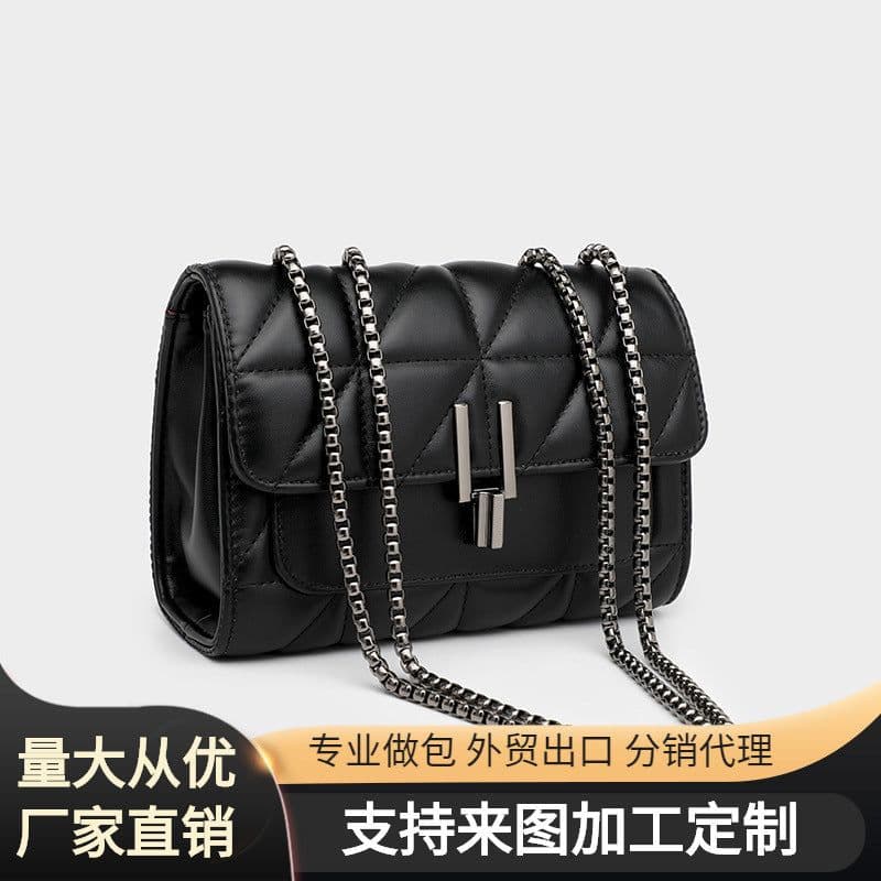 image-Small Square Crossbody Bag Women PU White