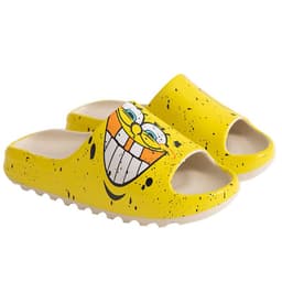 image-Coconut Slippers Women PVC Beach Flip Flops Off-White