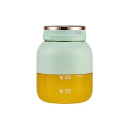 image-Portable USB Rechargeable Juicer 600ml Green